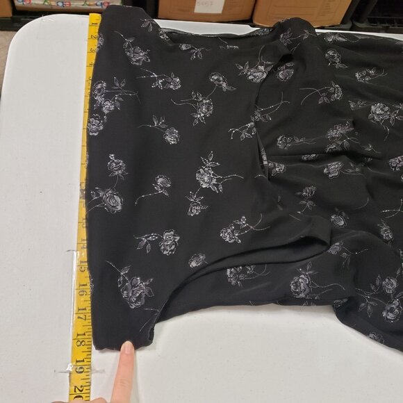 Vintage Fashion Bug Womens Y2K Glitter Whimsigoth Midi Dress Size M Fairy Grunge - Picture 7 of 10